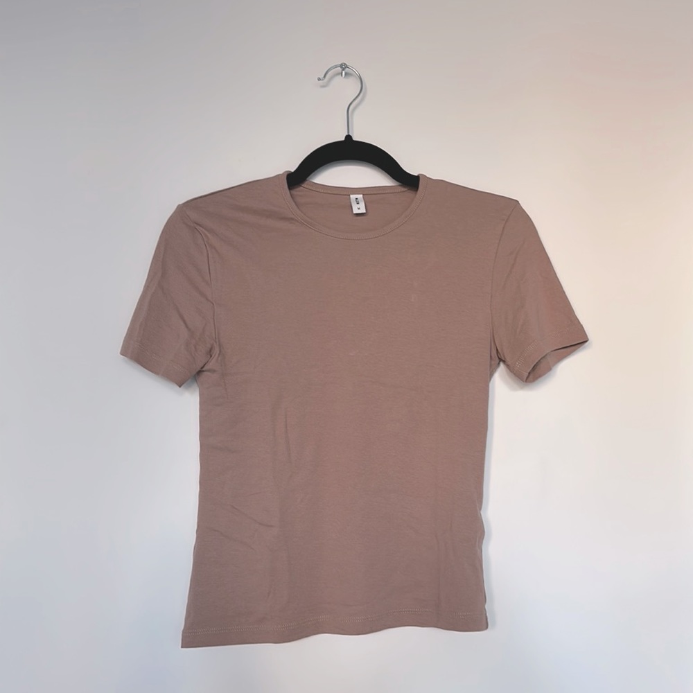 KOTN essential short sleeve crew t-shirt - dusty rose